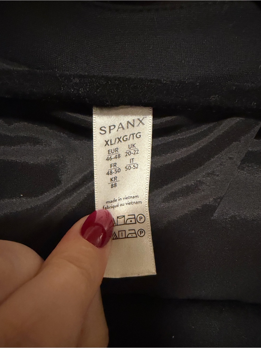 SPANX Perfect Collarless Black Open-Front Women's Blazer - Picture 3 of 3